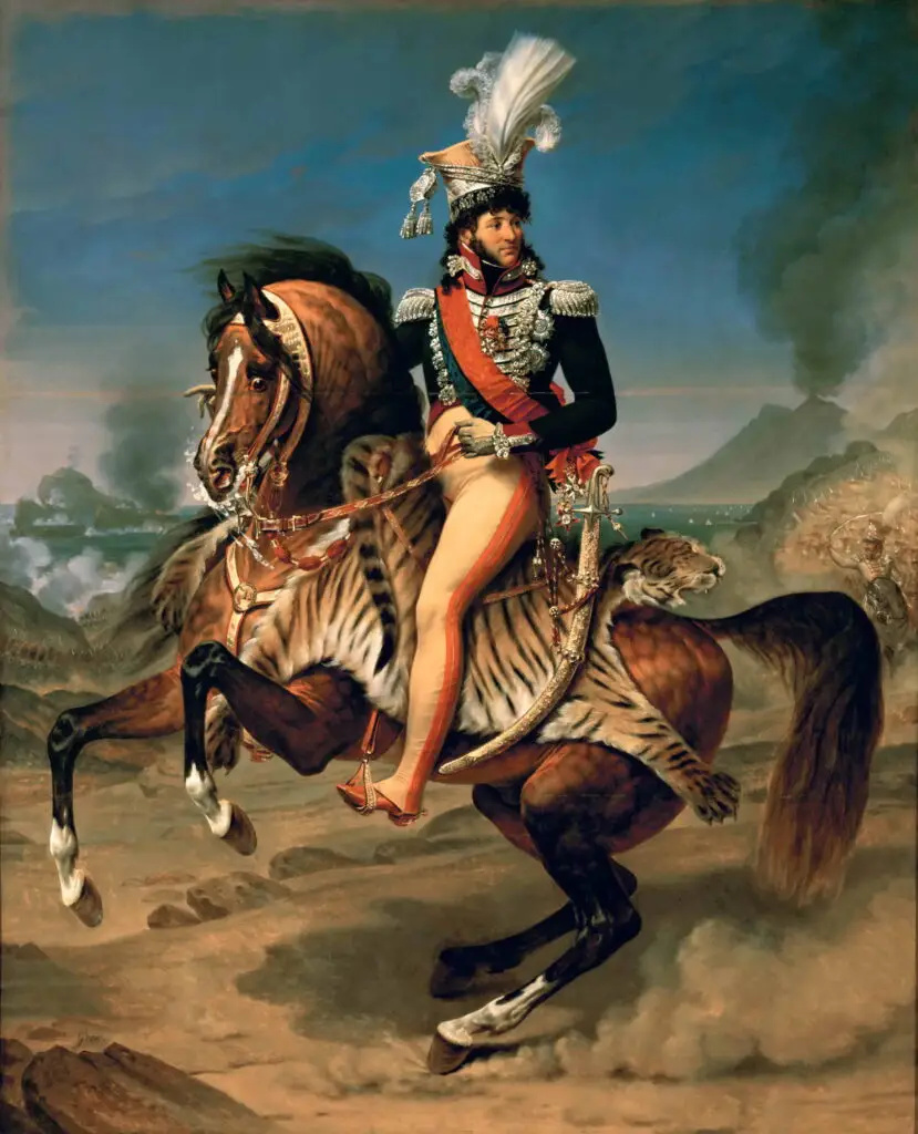 Joachim Murat, King of Naples hand‑painted painting